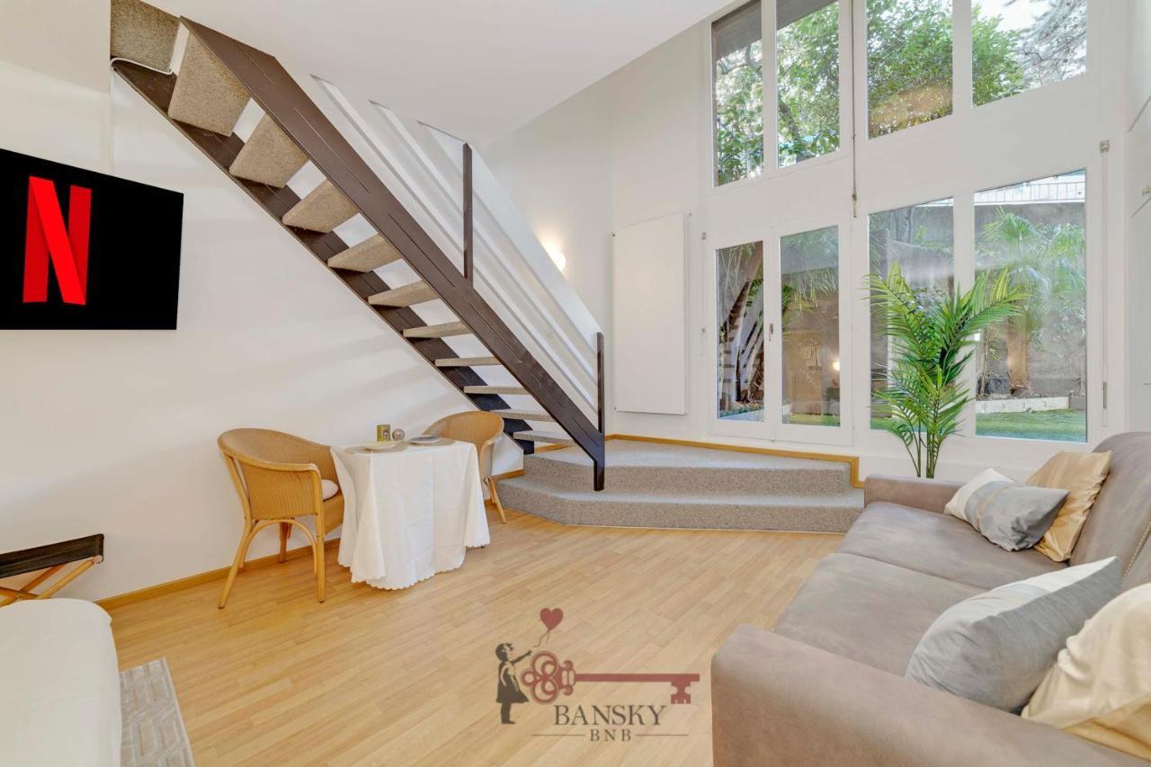 Duplex Loft In Lugano Center With Garden, Wi-Fi -By Easylife Swiss Exterior foto